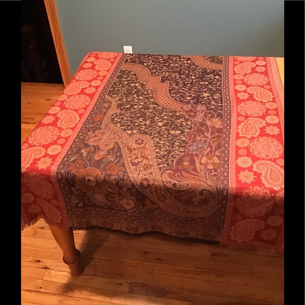 HUGE FLORAL PAISLEY PASHMINA SCARF SHAWL